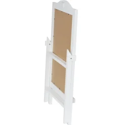 MCW Werbetafel -E51, Aufsteller Kreidetafel Kundenstopper Dekotafel, 66x39x33cm ~ weiß lackiert Best