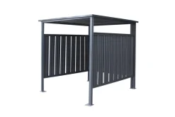 Westmann Fahrrad- und Raucherunterstand anthrazit 180x200 cm New