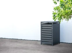 Metall Mülltonnenbox Kubus - versch. Ausführungen ^ Westmann Clearance