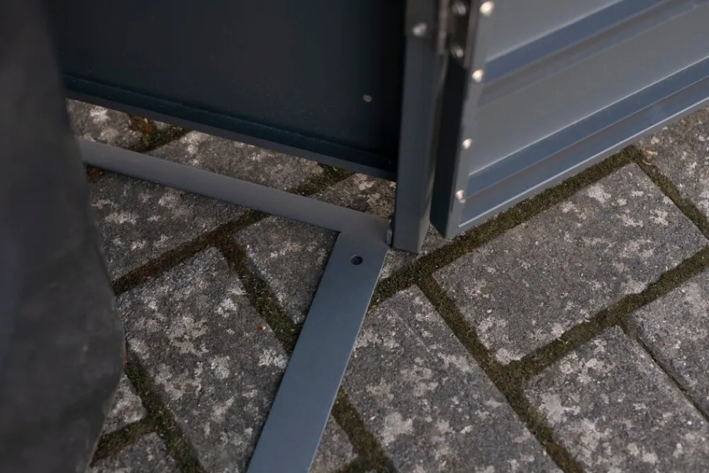 Metall Mülltonnenbox Kubus - versch. Ausführungen ^ Westmann Clearance