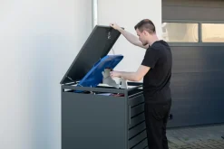 Metall Mülltonnenbox Kubus - versch. Ausführungen ^ Westmann Clearance
