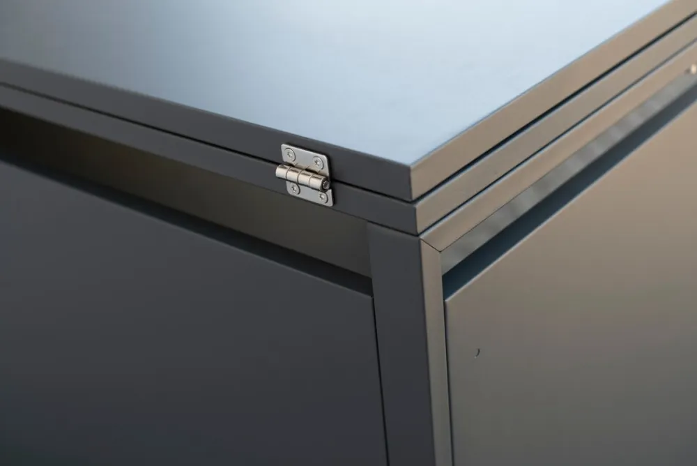 Metall Mülltonnenbox Kubus - versch. Ausführungen ^ Westmann Clearance