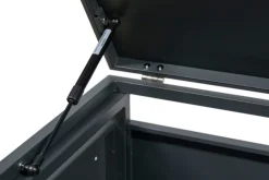 Westmann Mülltonnenbox Pedura 5 | 5x 240L | mit Fußpedal Anthrazit | 80x331x116cm Discount