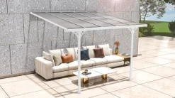 Terrassenüberdachung Bruce 313 - Weiß ^ Westmann New