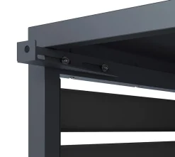 Westmann Verkleidung Wärmepumpe Boxa M Anthrazit & Holzoptik | 56x140x97cm Sale