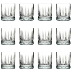 ich-zapfe Whiskygläser, Whiskybecher - Elysia, 12er-Set, Stilvolle Gläser für Whisky & mehr, 210ml Clearance