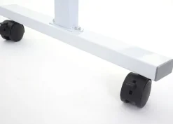 Whiteboard -C85, Magnettafel Memoboard Pinnwand, mobil rollbar inkl. Zubehör ~ 180x100cm ^ MCW Outlet