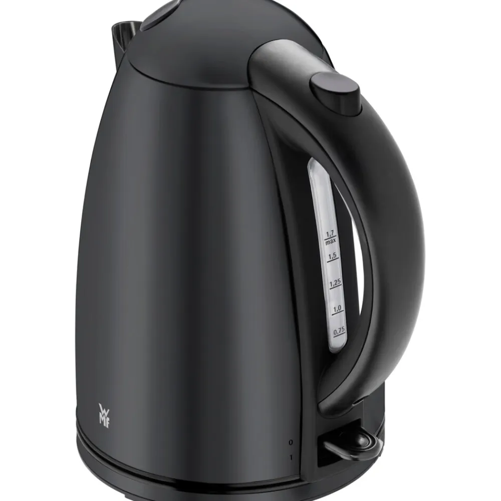 WMF Stelio Deep Black Wasserkocher (1,7 Liter, 2400 Watt)