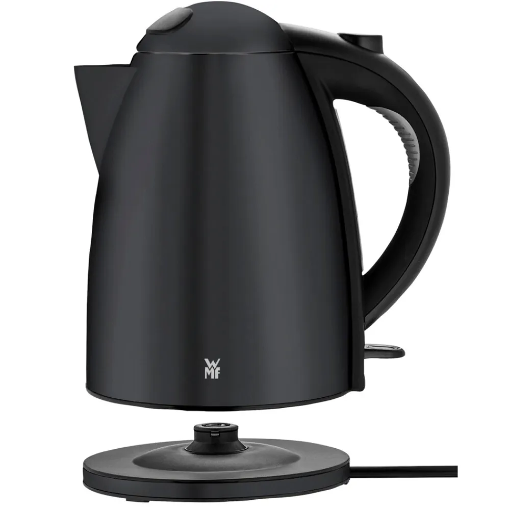 WMF Stelio Deep Black Wasserkocher (1,7 Liter, 2400 Watt)