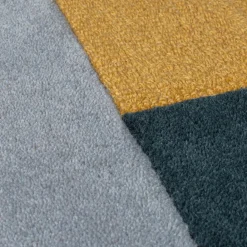Wollteppich geometrisch Bunt 120 x 170 cm - DEBEN | ^ KADIMA DESIGN Outlet