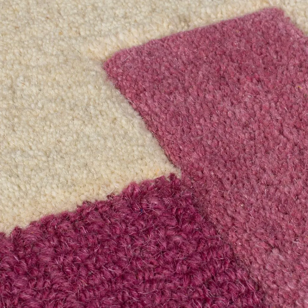 Wollteppich geometrisch 120 x 170 cm - WENSUM | Kadima ^ KADIMA DESIGN Best