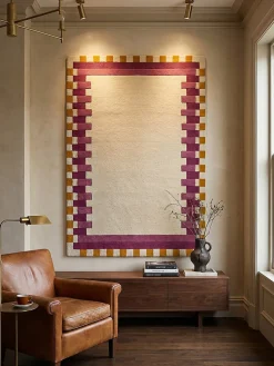 Wollteppich geometrisch 120 x 170 cm - WENSUM | Kadima ^ KADIMA DESIGN Best