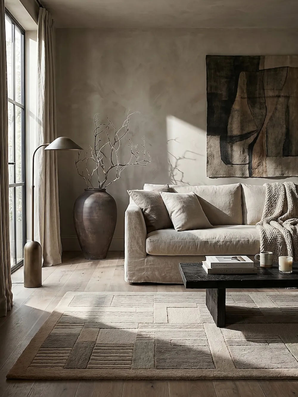 Wollteppich garn 200 x 300 cm - EDALE | ^ KADIMA DESIGN Best
