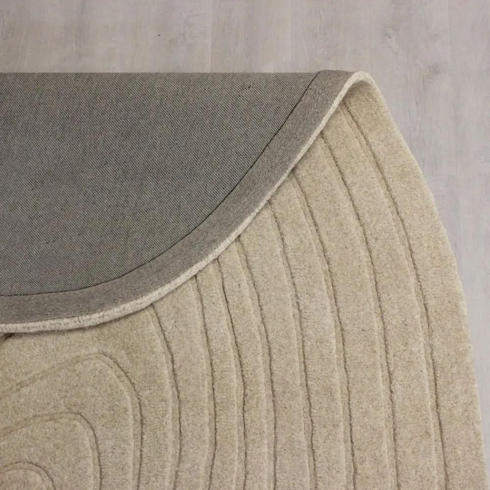 Wollteppich oval 160 x 230 cm - PARRET | ^ KADIMA DESIGN Online