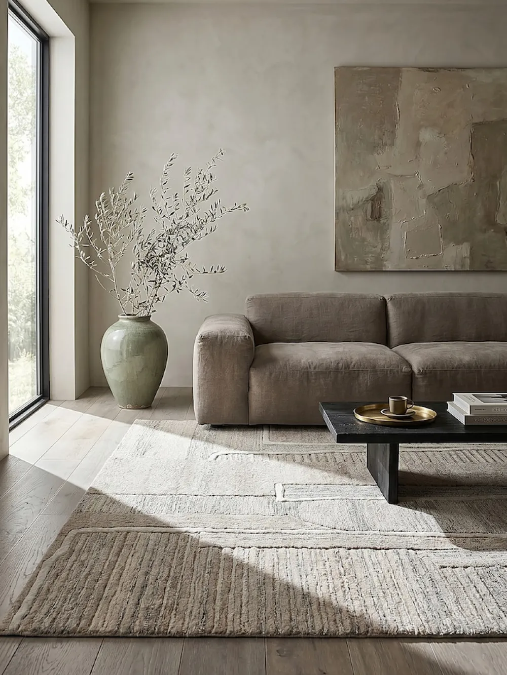Wollteppich skandinavisch 160 x 230 cm - EDALE | ^ KADIMA DESIGN Sale