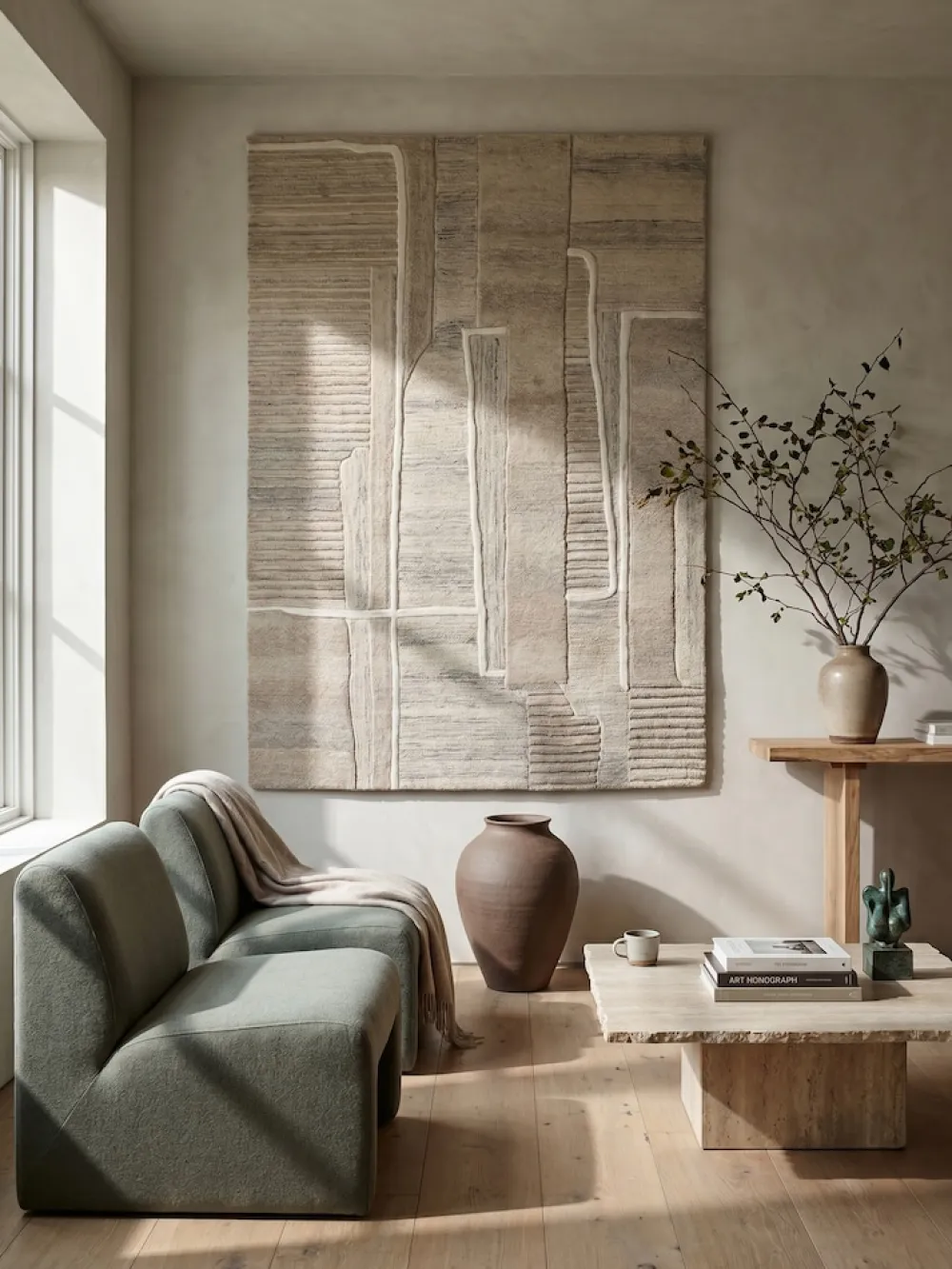 Wollteppich skandinavisch 160 x 230 cm - EDALE | ^ KADIMA DESIGN Sale