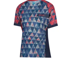 Shimano Woman's SAIKO Short Sleeve Jersey, Navy New