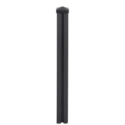 MCW WPC-Pfosten Savoie-WPC-Zaun, Pfeiler Pfahl, Stecksystem ~ 98cm, anthrazit Sale