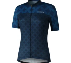 W' IZUKI hort eeve Jerey,   Navy ^ Shimano Hot
