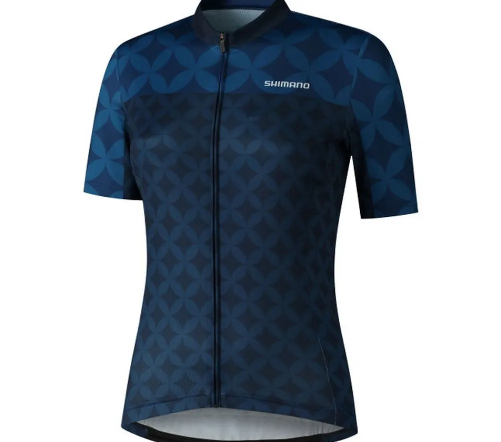 W' IZUKI hort eeve Jerey, Navy ^ Shimano Hot