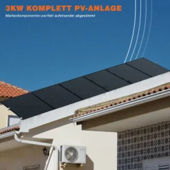 Diverse 3000W Solaranlage Set Photovoltaik - SOLIS Wechselrichter mit WLAN Clearance