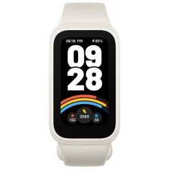 XIAOMI Smart Band 9 Active weiß Fitnesstracker schwarz