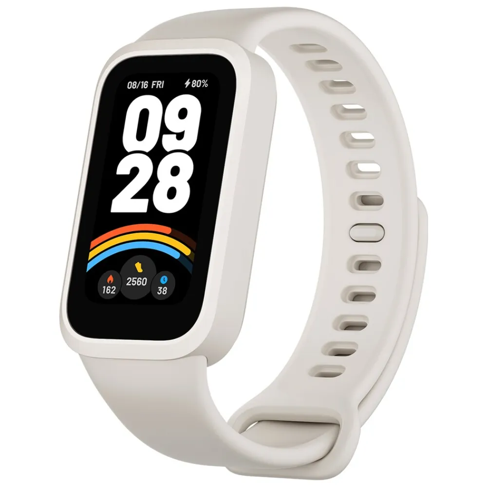 XIAOMI Smart Band 9 Active weiß Fitnesstracker schwarz