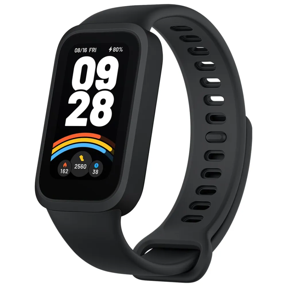 XIAOMI Smart Band 9 Active weiß Fitnesstracker schwarz