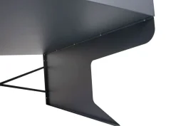 XL Mähroboter-Garage mit Pflanzkasten -G60, Dach Unterstand für Rasenmäher, Metall 47x70x100cm ~ anthrazit ^ MCW Sale