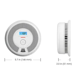 Inkovideo X-Sense SC07-W RF-vernetzter Rauch- und Kohlenmonoxid CO-Melder Clearance