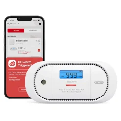 X-Sense XC01-M intelligenter vernetzter RF-Funk-Kohlenmonoxid Melder mit LCD-Anzeige ^ Inkovideo New