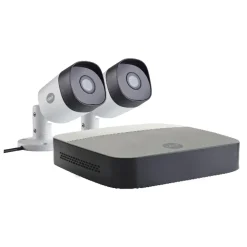 Smart Home CCTV Kit mit 2 Full HD Outdoor Cameras (Weiß) ^ Yale Clearance