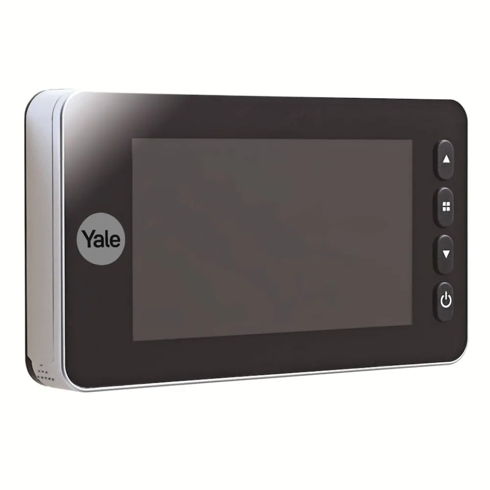 Digital Door Spy DDV 5800, 4.3" Display (Silber) mit Motion Detection, Doorbell & Night Vision ^ Yale Sale