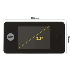 Yale Digital Door Spy DDV 500, 3,2" Display (Weiß) Clearance