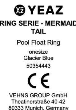 YEAZ Schwimmring RING SERIE - MERMAID TAIL New