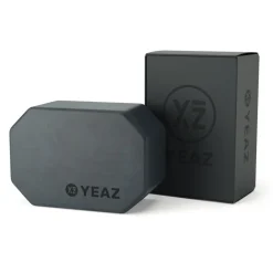 YEAZ Set - Yoga-Blöcke & Handtuch NEXT LEVEL schwarz Clearance