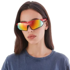 YEAZ Sport-Sonnenbrille rot/schwarz/rot SUNRAY Sale