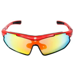 YEAZ Sport-Sonnenbrille rot/schwarz/rot SUNRAY Sale