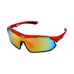 YEAZ Sport-Sonnenbrille rot/schwarz/rot SUNRAY Sale