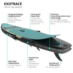 YEAZ SUP Board und Kit BAIA - EXOTRACE - SET Discount