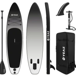 SUP Board und Kit BLACK SANDS BEACH - EXOTRACE - SET ^ YEAZ Sale