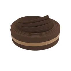 Sichtschutzstreifen RILLE VIERTEL Set Sichtschutz für Doppelstabzäune Braun 2,55m ^ zaun|zu® Outlet
