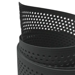 Sichtschutzstreifen Rille Gelocht 20 Prozent PP Streifen 2,55m ^ zaun|zu® Outlet