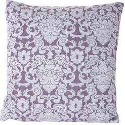 Zierkissen Barock, Sofakissen Deko-Kissen mit Füllung, lila 45x45cm ^ MCW New