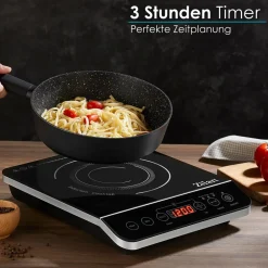Zilan Induktionskochfeld 1 Platte Einzelinduktionskochfeld 2000W Sale