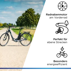 Zündapp Green 2.7 E Bike Damenfahrrad 28 Zoll 150 - 175 cm mit 3 Gang Nabenschaltung Rücktritt Pedelec Hollandrad Citybike Nabenmotor grau Clearance