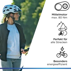 Zündapp Longtail M400 E Bike Lastenrad bis 180 kg 24 Zoll Elektrofahrrad 160-195 cm Mittelmotor Cargo Elektro Fahrrad 7 Gänge Pedelec blau Outlet