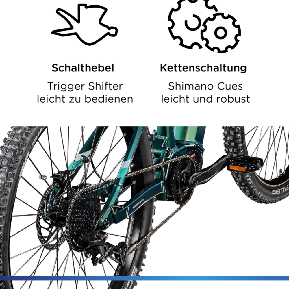 X1000 E Bike Mountainbike Fully 29 Zoll 10 Gänge Pedelec Herren 165 - 190 cm Elektrofahrrad 730Wh ^ Zündapp