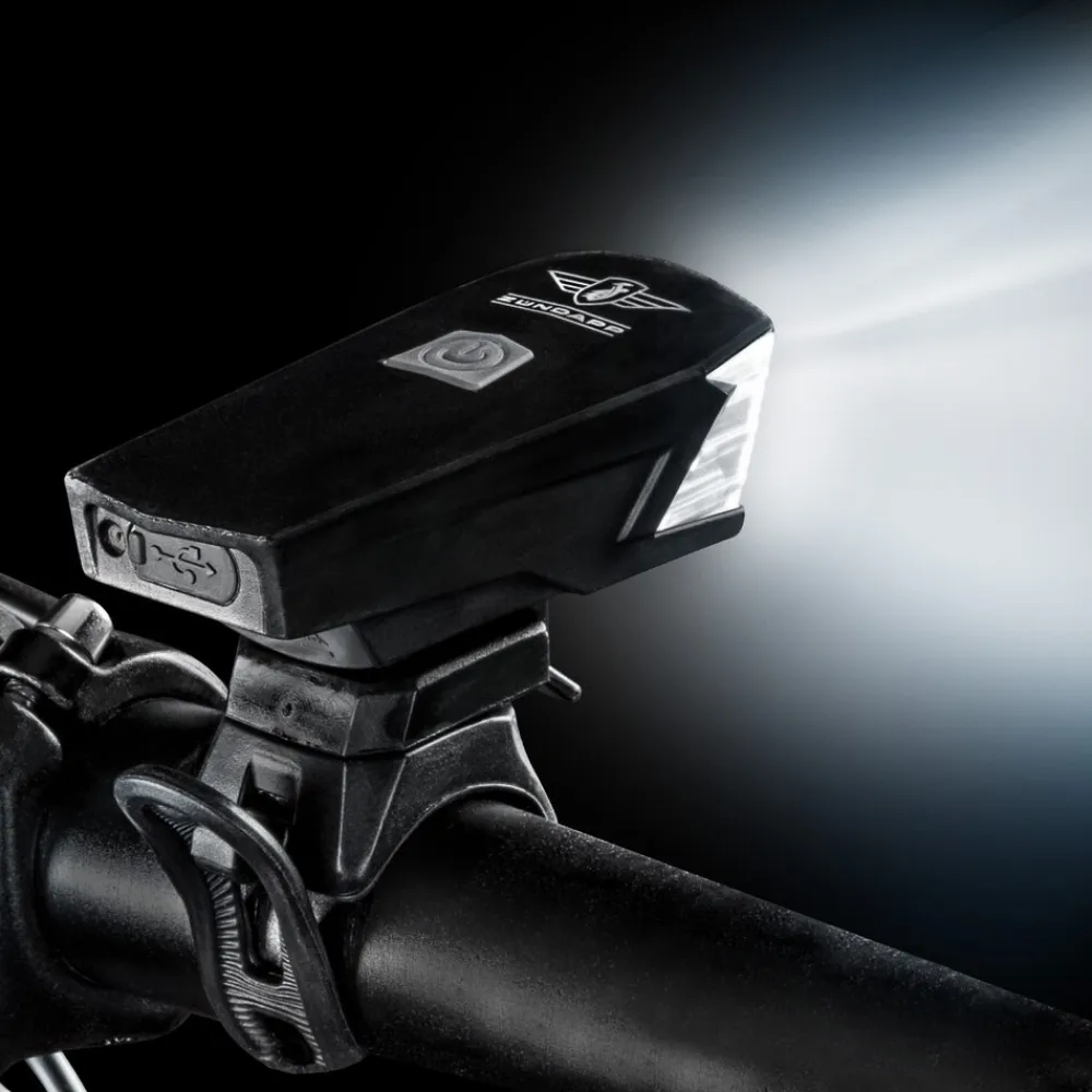 ZA.K.15 LED Beleuchtungsset StVZO Fahrradlicht Fahrrad Lampe Set Beleuchtung Fahrrad Akku Lampenset ^ Zündapp Best