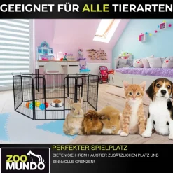 zoomundo Welpenauslauf / Freilaufgehege 8-Eck - XL Outlet